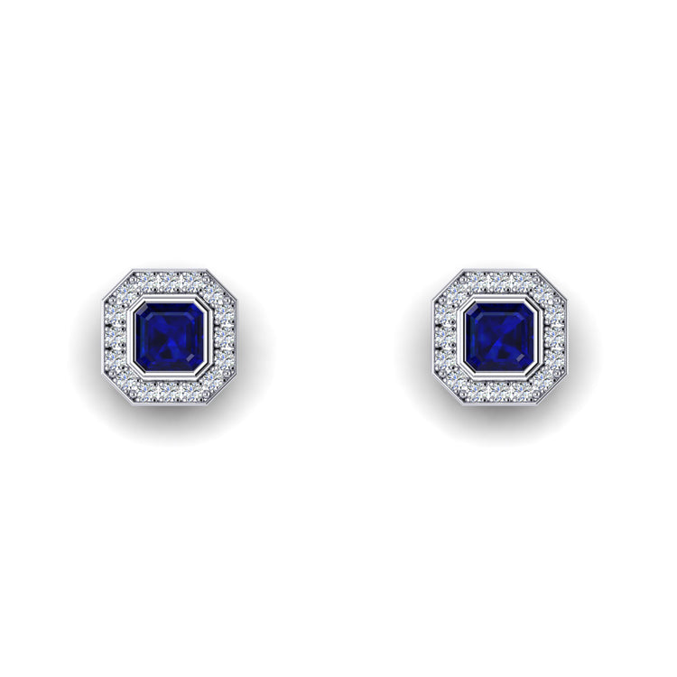 Sapphire Earrings